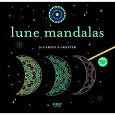 LUNE MANDALAS - 10 CARTES A GRATTER - MAGANO LISA