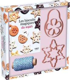 Les biscuits magiques du sapin. Avec 2 emporte-pièces géants et une bobine de fil - Martel Héloïse ; Schwob Julie ; Bourgeois Caroline