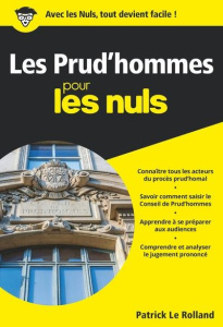 Les prud'hommes pour les nuls - Le Rolland Patrick ; Martinez Stéphane