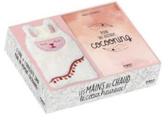 Coffret Les mains au chaud, le coeur heureux ! Avec 1 bouillotte lama - McGuinness Marion