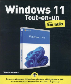 Windows 11 tout-en-un pour les nuls - Leonhard Woody ; Escartin Philip
