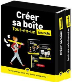 Créer sa boîte pour les nuls. Pack Tout-en-un en 2 volumes : Créer sa boîte ; Construire un business - Chelly Amine ; Tiffany Paul ; Frémiot Emmanuel ; P