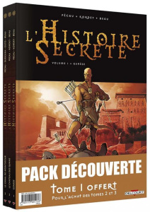 L'Histoire Secrète Tome 1 à 3 : Pack découverte en 3 volumes. Genèse ; Le château des djinns ; Le gr - Pécau Jean-Pierre ; Kordey Igor ; Beau Carole