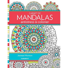 Carnet de mandalas antistress à colorier - Morrison Jenean
