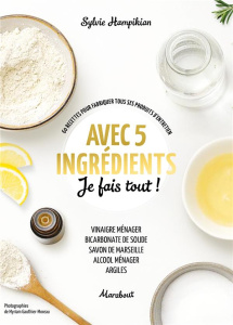 Avec 5 ingrédients je fais tout ! 60 recettes pour fabriquer tous ses produits d'entretien - Hampikian Sylvie ; Gauthier-Moreau Myriam