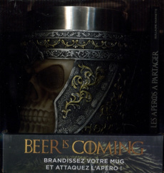 Beer is coming. Coffret avec 1 gros mug et 1 livre de recettes apéro - Marinette Guillaume ; Japy David ; Legeret Christi