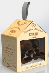 La fabrique à biscuits Kawaii. Coffret avec 3 emporte-pièces et 1 livret de recettes - Marinette Guillaume