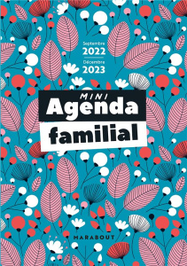 Mini agenda familial. Septembre 2022 - Décembre 2023, Edition 2022-2023 - COLLECTIF