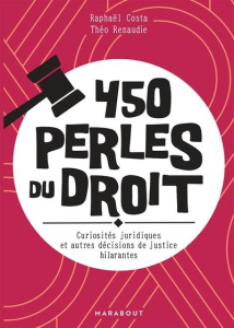 450 perles du droit. Curiosités juridiques et autres décisions de justices hilarantes - Costa Raphaël ; Renaudie Théo