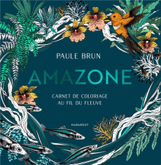 Amazone. Carnet de coloriage au fil du fleuve - Brun Paule