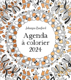 Agenda à colorier. Edition 2024 - Basford Johanna