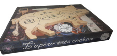 L'apéro très cochon. Coffret avec Le livre des planches apéros à partager entre amis, 1 planche apér - Fauda-Rôle Sabrina ; Japy David