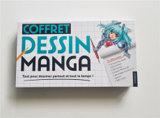 Coffret dessin manga. Tout pour dessiner partout et tout le temps ! - Collectif