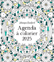 Agenda à colorier. Edition 2025 - Basford Johanna