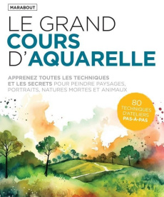 Le grand cours d'aquarelle - Booth Grahame ; Adamsone Alisa ; Mitjaville Chanta