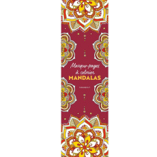 Marque-pages à colorier Mandalas. 40 marque-pages