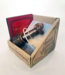 Le boulon de Gustave Eiffel. Coffret avec 1 casse-tête en métal et Le petit livre des d'énigmes - Mazza Fabrice