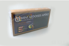 Mini-ardoises apéro. Coffret avec 1 petit livre Mini ardoises apéro et 6 mini ardoises de présentati - Maréchal José ; Lascève Charlotte ; Rambaud Elodie