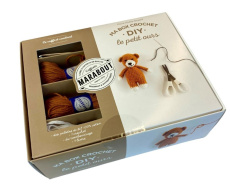 Ma box crochet DIY Le petit ours. Ce coffret contient : des pelotes de fil 100 % coton, 1 crochet, d - Bayard Marie-Noëlle
