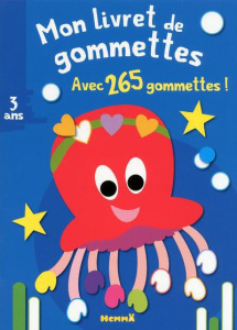 Mon livret de gommettes pieuvre. Avec 265 gommettes ! - Piette Nadine