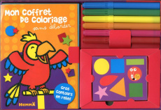 Mon coffret de coloriage sans déborder - COLLECTIF