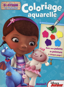 Docteur la Peluche. Coloriage aquarelle - COLLECTIF