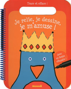 Je relie, je dessine, je m'amuse ! Avec un feutre effaçable ! - Gohy Amélie