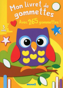 Mon livret de gommettes Hibou. Avec 265 gommettes ! - Piette Nadine