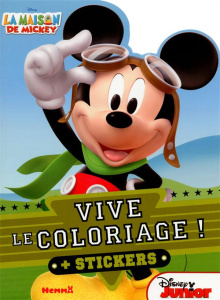 La maison de Mickey. Avec stickers - SOJIC/DISNEY