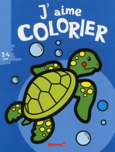 J'aime colorier tortue - Pernot Valérie