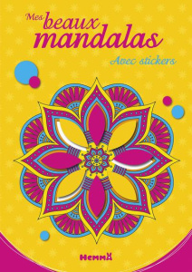 Mes beaux mandalas avec stickers - Thonnard Florine