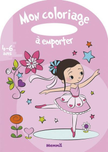 Mon coloriage à emporter. Fille - Madeddu Estelle