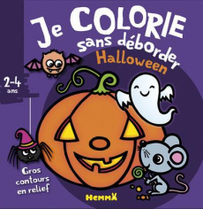 Je colorie sans déborder Halloween - Piette Nadine
