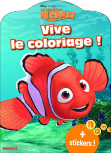 Le monde de Némo - Vive le coloriage ! stickers ! - Wilkin Nathalie