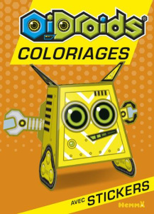OiDroids coloriages avec stickers - Sojic Stéphanie