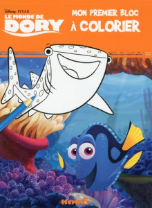 Mon premier bloc à colorier Le monde de Dory - PETIT CAROLINE