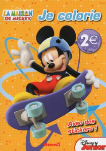 La maison de Mickey je colorie - COLLECTIF