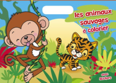 Les animaux sauvages. Avec stickers - Piette Nadine