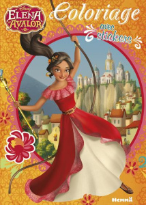 Coloriages avec stickers Elena d'Avalor - COLLECTIF/DISNEY