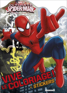 Marvel ultimate Spider-Man. Vive le coloriage stickers - Sojic Stéphanie