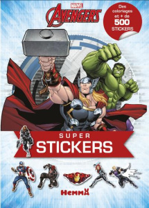 Super stickers Marvel Avengers - Sojic Stéphanie