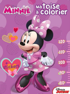 Disney Minnie junior. Ma toise à colorier - COLLECTIF