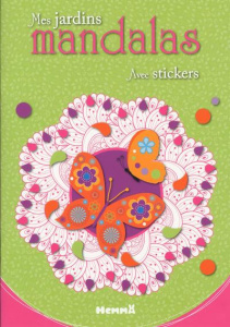 Mes jardins mandalas avec stickers - COLLECTIF