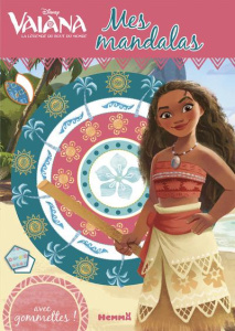 Mes mandalas Vaiana, la légende du bout du monde. Avec gommettes ! - COLLECTIF/DISNEY