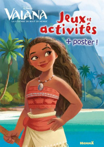 Jeux et activités Vaiana. Avec un poster - WILKIN/COLLECTIF