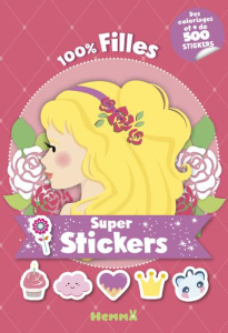 Super stickers 100% filles - COLLECTIF