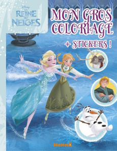 Disney La Reine des Neiges. Mon gros coloriage   stickers ! - COLLECTIF/DISNEY