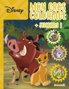 Mon gros coloriage Disney. Avec Stickers - COLLECTIF/DISNEY