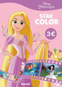 Disney Princesses star color. Raiponce - COLLECTIF/DISNEY