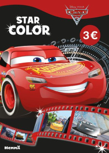 Cars 3 star color. Flash McQueen - COLLECTIF/DISNEY